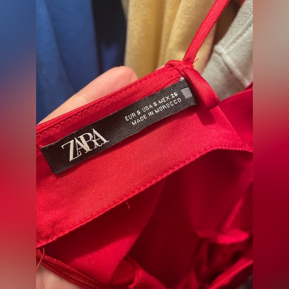 Zara red dress size S - Picture 2 of 7